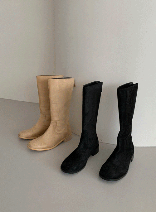[키작녀추천] 샌드 스웨이드 하프 부츠 (boots) 2color